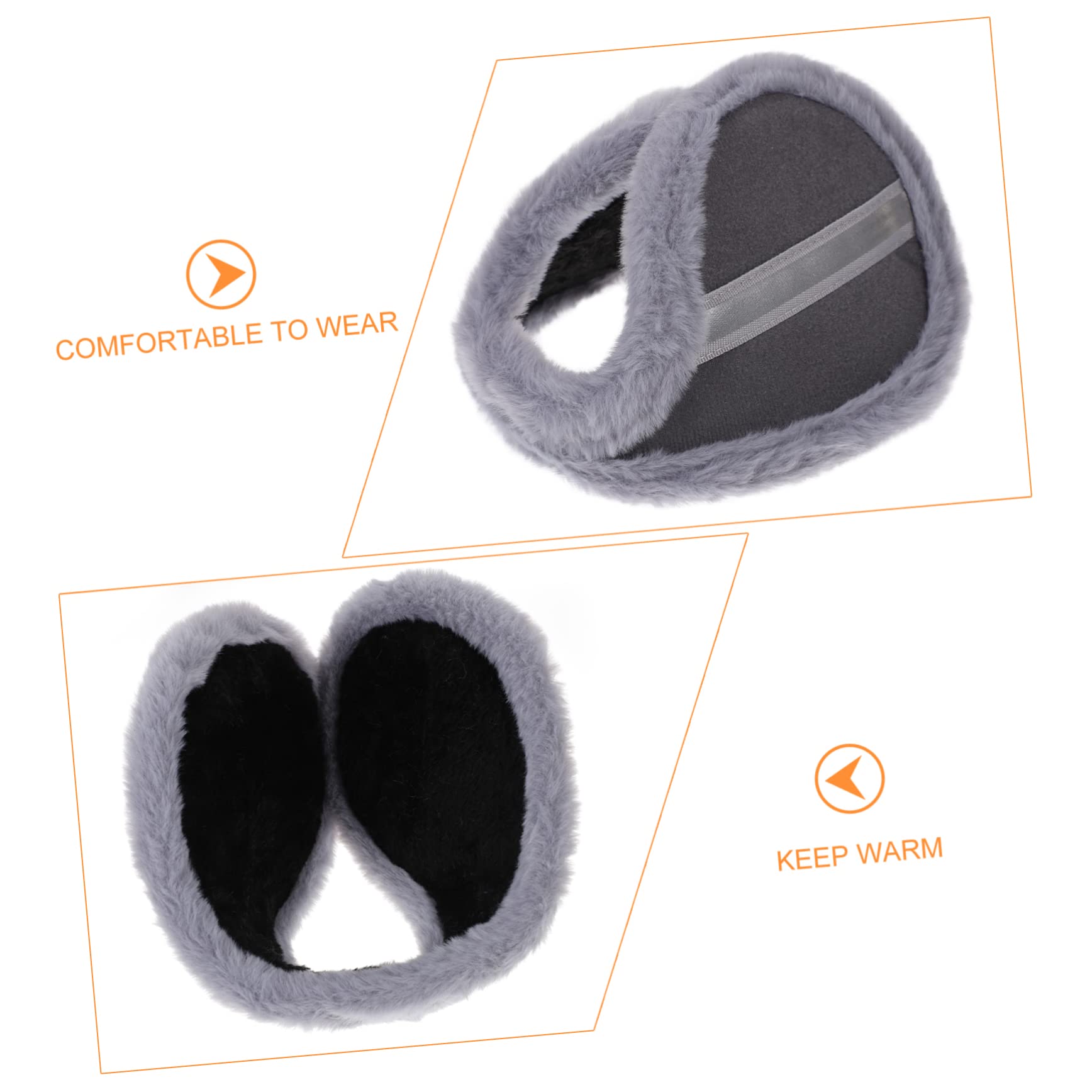 3piezas Orejeras Gruesas Para Invierno Calentadores De Orejas Térmicos Para Actividades Al Aire Protección Frío y Viento Diseño Ligero y Cómodo Adecuadas Para Esquiar