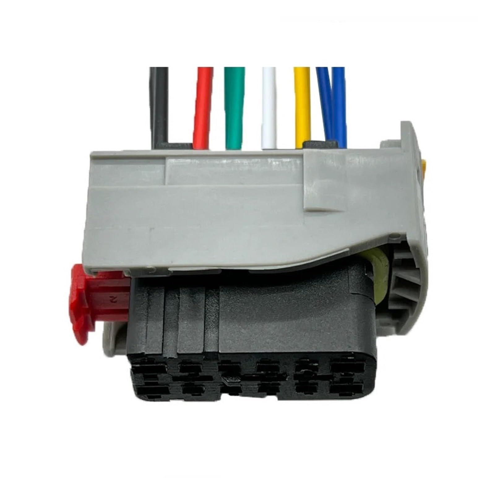 Wasserdichter Stecker-Kabelbaum | 1 Satz 12-polige 284849-1 Steuerprogramm-Hybridbetrieb-Harnstoffpumpe, elektrische Anschlüsse, Kabelbaumstecker 284848-2