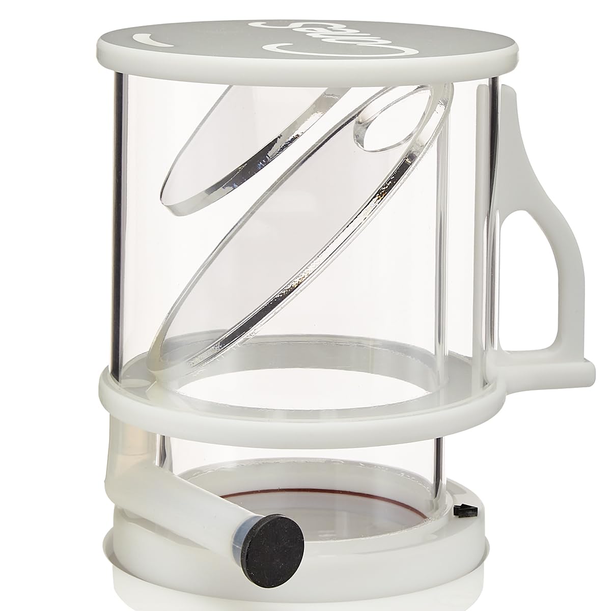 AquaReady Écumoire protéinée à suspendre au dos pour aquariums d'eau salée, filtration jusqu'à 575 litres, à suspendre à l'extérieur, filtration réglable, pompe ultra silencieuse, design compact et