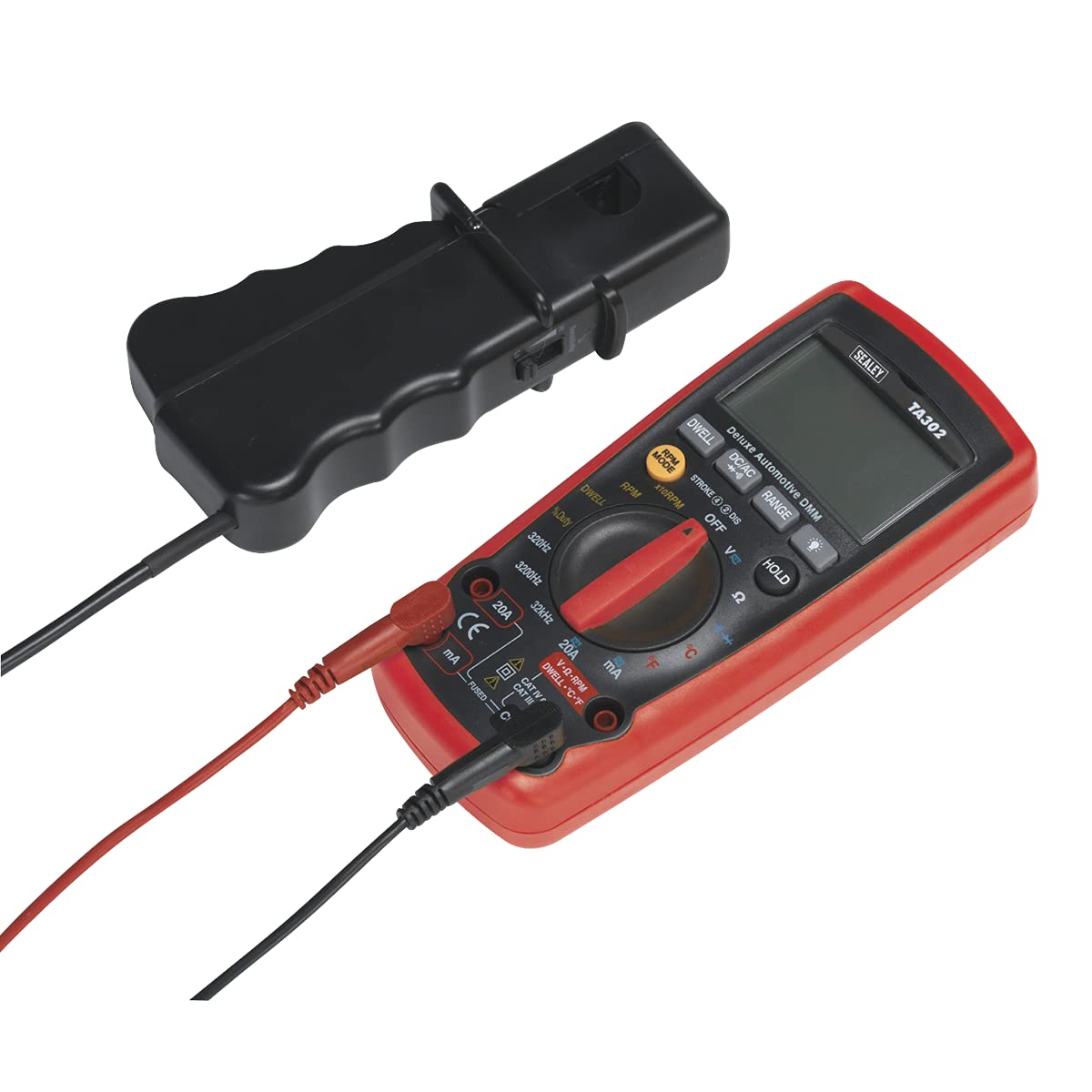 Sealey Circuito Integrato ta302 Misuratore Digitale, 12 funzioni