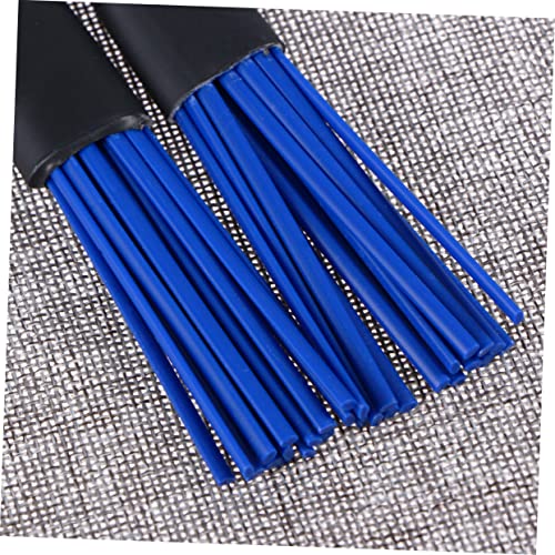 Baquetas retráctiles ERINGOGO para jazz y rock, con mangos telescópicos, color azul, material nailon miniatura 2
