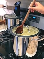 Vista 6 de Tuxton Home THBCZ2-SS9-B Chef Series Sous Vide Pot, 9.8 qt, Silver, 9.8-Quart Pot