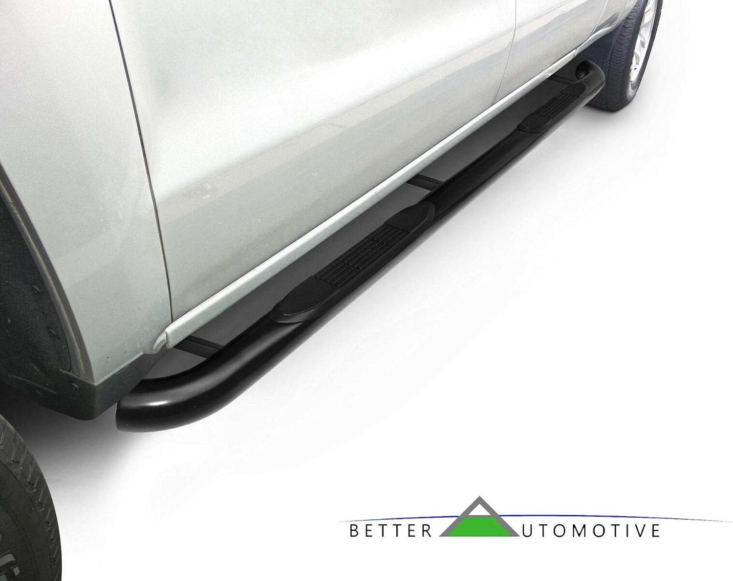 3" Side Step Rails Nerf Bars Running Board Steps Compatible with 2006-2014 Honda Ridgeline Black