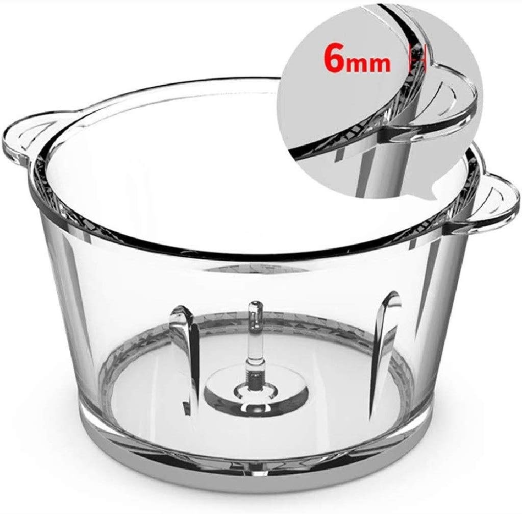 Food Processor, Household Electric Stainless Steel Automatic Meat Grinder, Meat, Vegetable, Fruit and Nut Chopper（26.9 * 22.2CM）