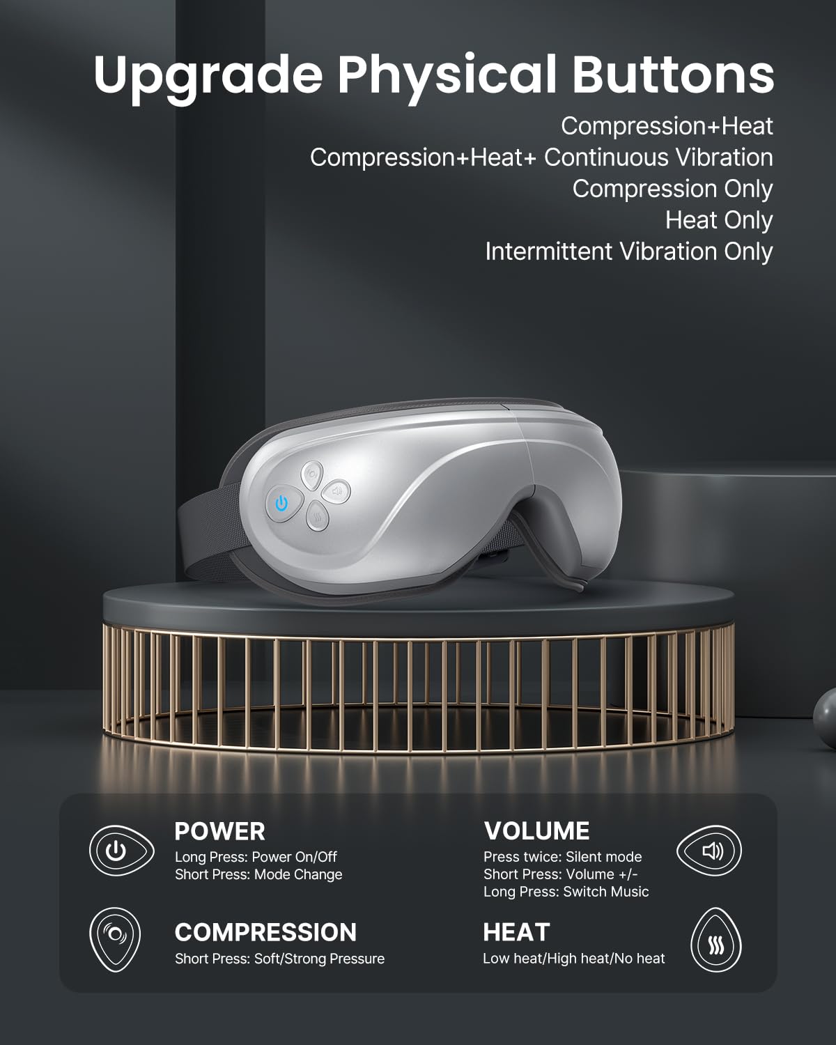 renpho eye massager with heat and vibration Vaginal discharge: What is normal and when should I be concerned? main image 0