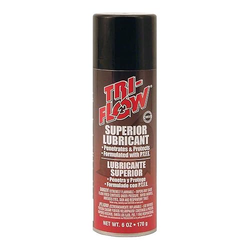 Tri-Flow 20005TF 6 oz Lubricante en Aerosol - Cantidad24 Latas