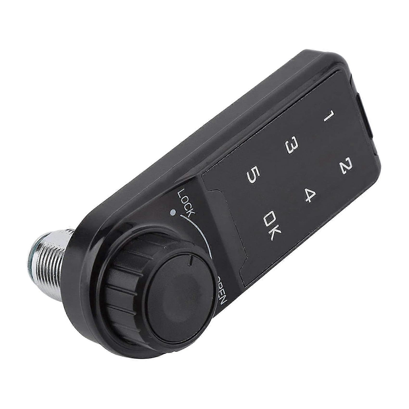 Combination Lock, Door Access Digital Electronic Security Cabinet Coded Locker Contact Keypad Password Key Access Lock-a