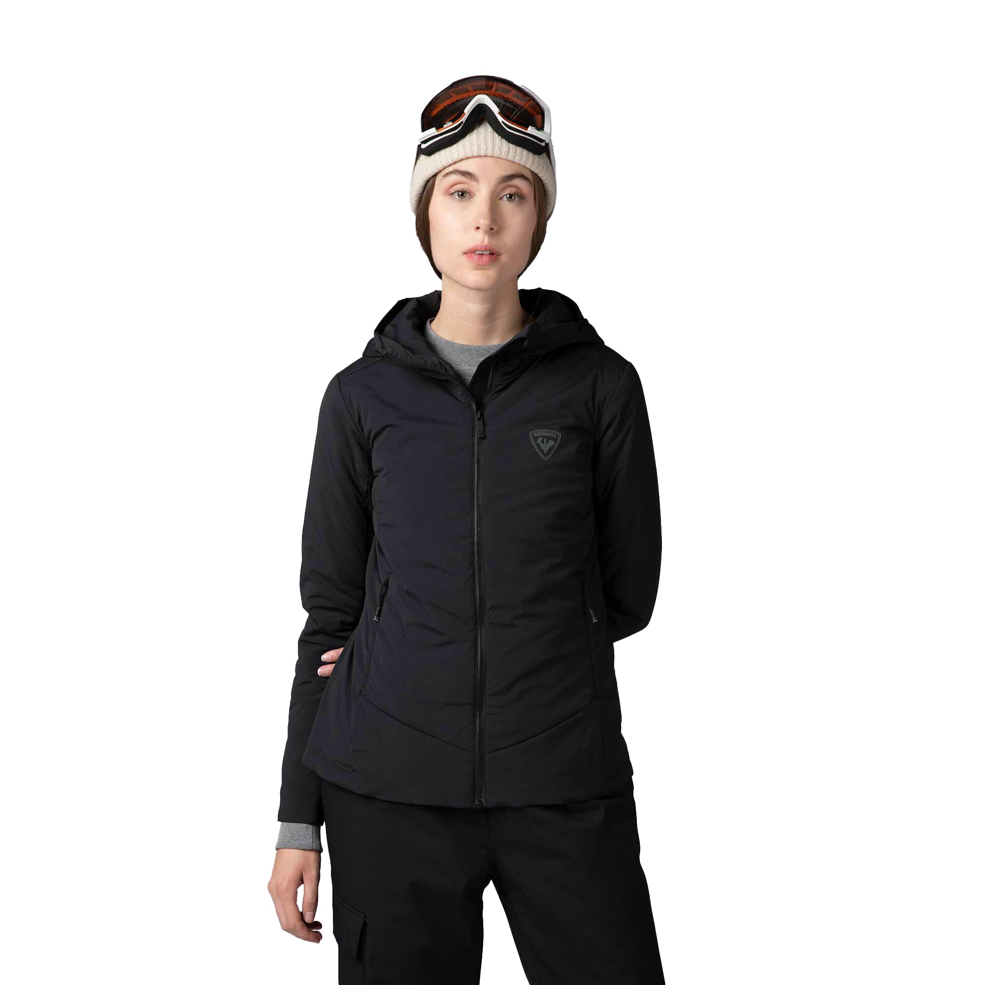 Rossignol Opside Hoodie Mid-layer Jacket - Lightweight Insulated Jacket for Women