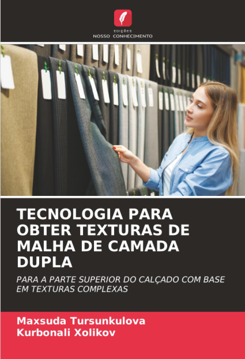 TECNOLOGIA PARA OBTER TEXTURAS DE MALHA DE CAMADA DUPLA: PARA A PARTE SUPERIOR DO CALÇADO COM BASE EM TEXTURAS COMPLEXAS
