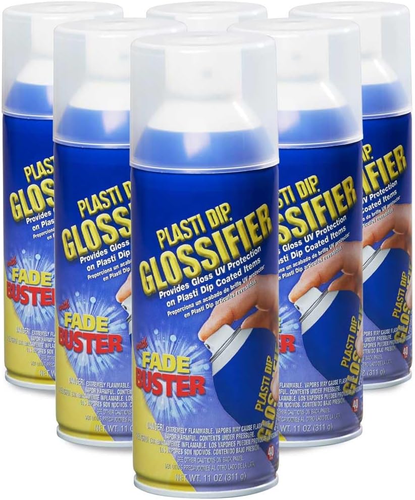 Performix 11212-6PK Plasti Dip Enhancer Glossifier Aerosol - 11 oz, (Pack of 6)