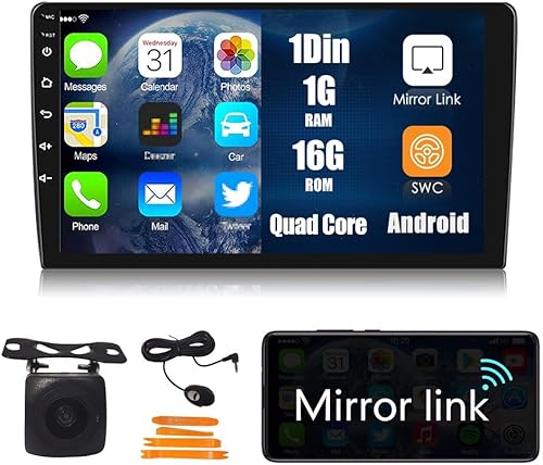 Miniatura 29 de KUNFINE Universal CarPlay/Android Auto Autoradio Android FM Radio Navegación del Coche Estéreo Pad Reproductor Multimedia GPS 7 "IPS Pantalla Táctil