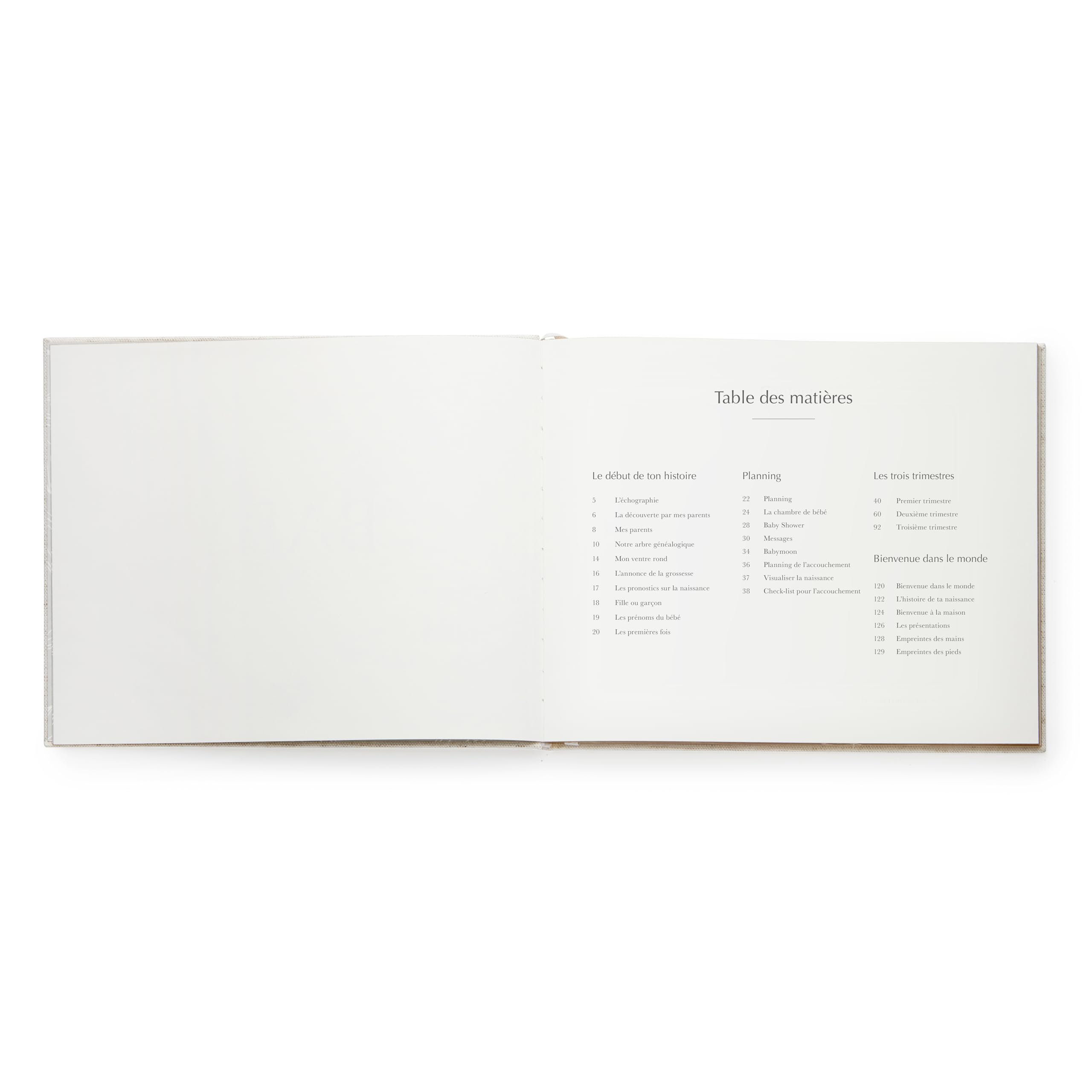 Your Edition Journal de grossesse – Livre de souvenirs de bébé pour les futures mamans – Livre de grossesse de luxe – Planificateur de grossesse – Cadeau de grossesse pour la première fois – Avec