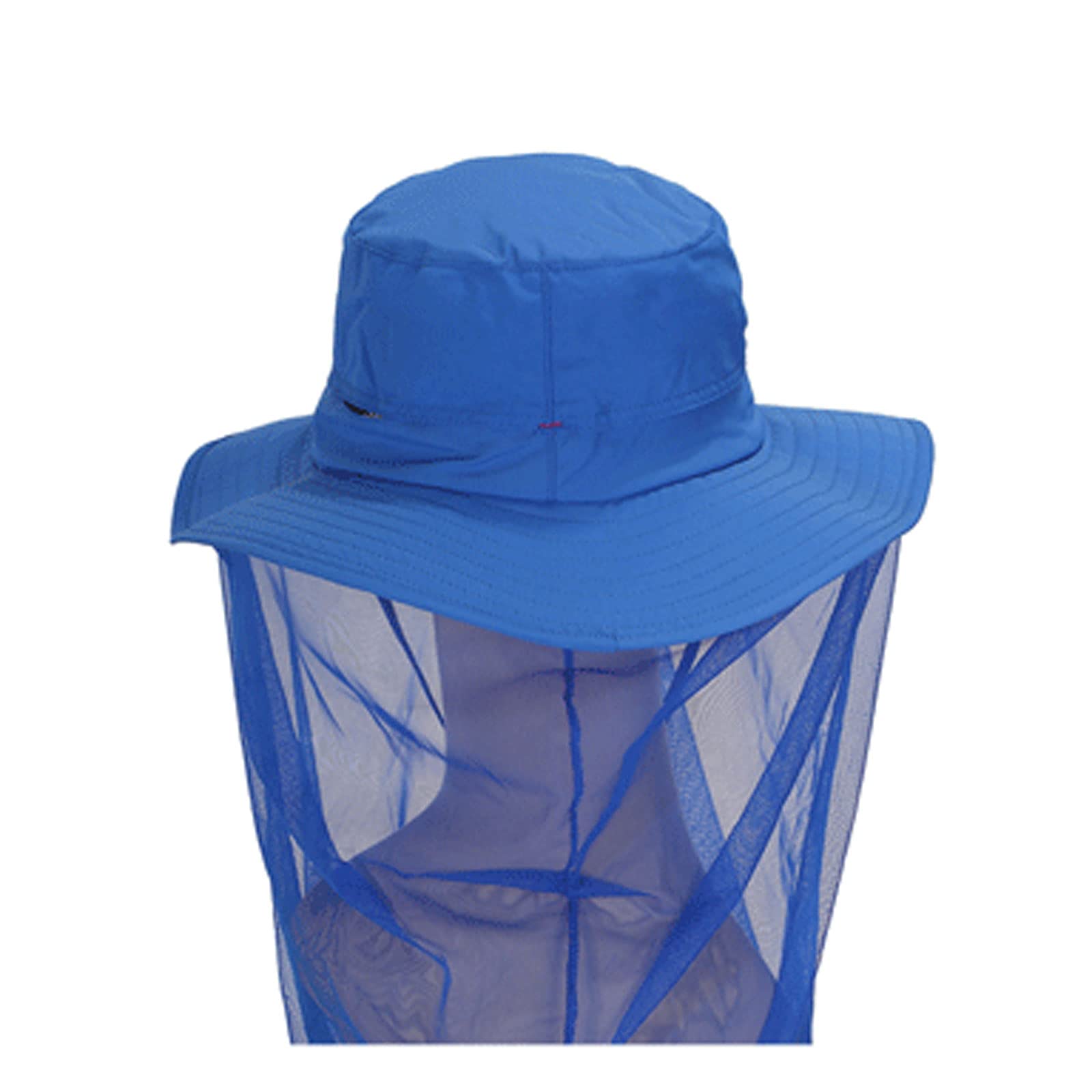 LBHH 1 Pack Head Net Mesh Bug Net Face Netting Mosquitoes Bugs Net Face Netting Neck Cover Net Head Protecting Net For Outdoor Hiking Hunting Camping Climbing Fly Insects Bugs Preventing (Multicolor)