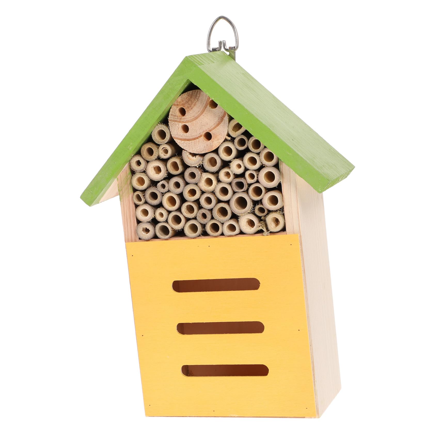 Holzhaus für Marienkäfer Bienenzuchthütte Holzkasten Insektenhabitat Gartenlebensraum mit Einfacher Aufhängemöglichkeit oder Standfläche