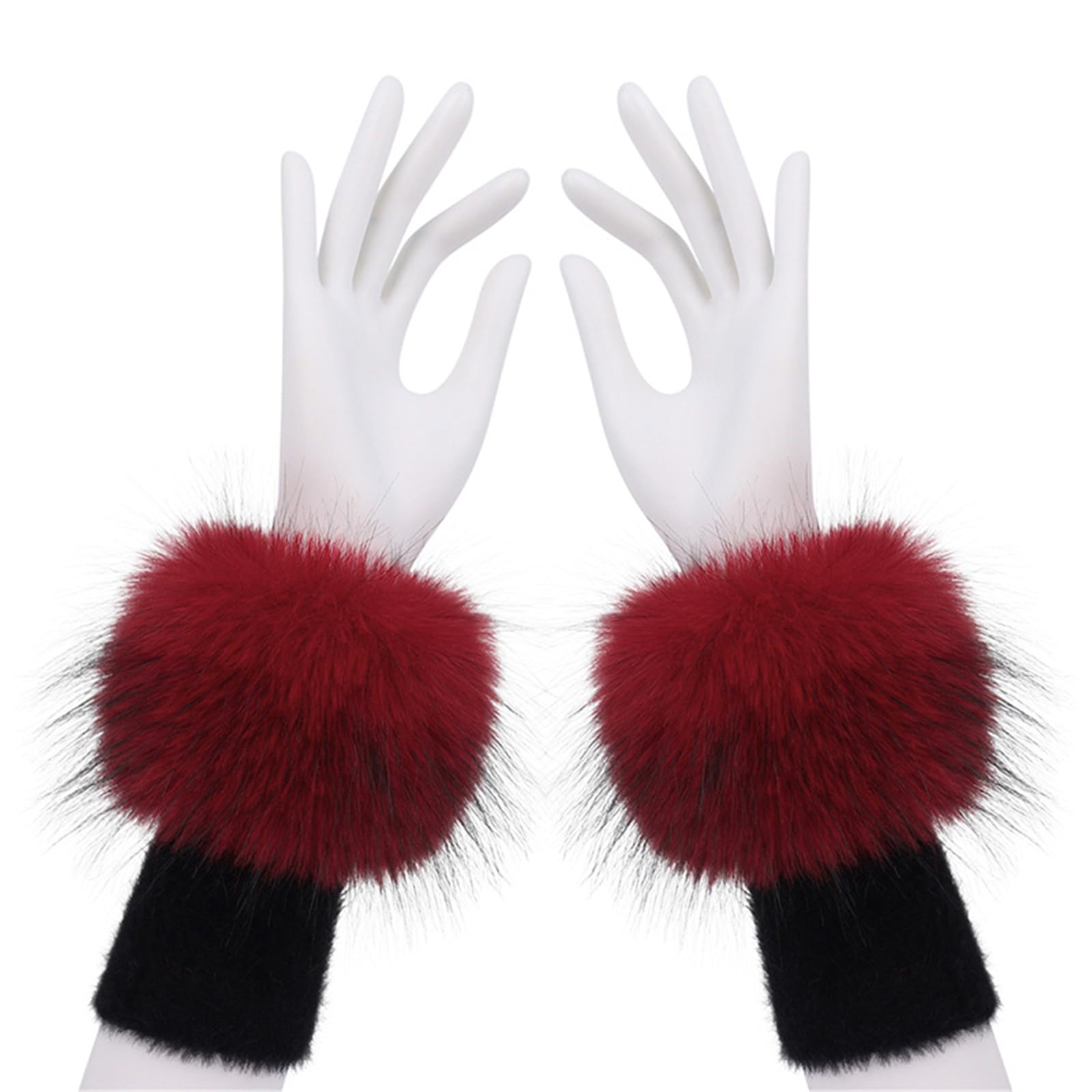 MICFENY Soft Polyester Arm Gloves Comfortable Wrist Protectors For Cold Weather Unisex Design