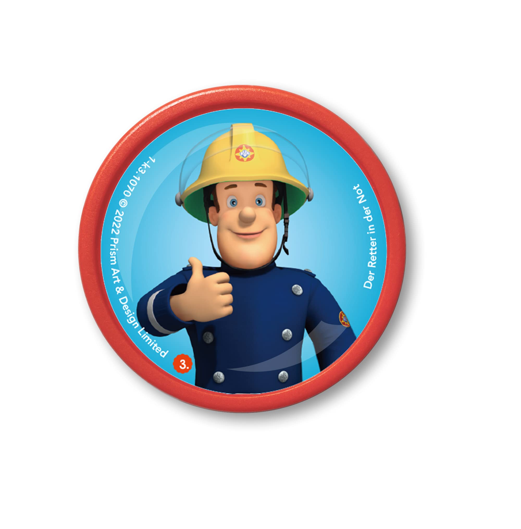Kekz Audio Chip for Biscuit Headphones, Fireman Sam - Kekz 3: In the Not Helps Red, Audio Play for Children from 3 Years, Playing Time Approx. 60 Minutes