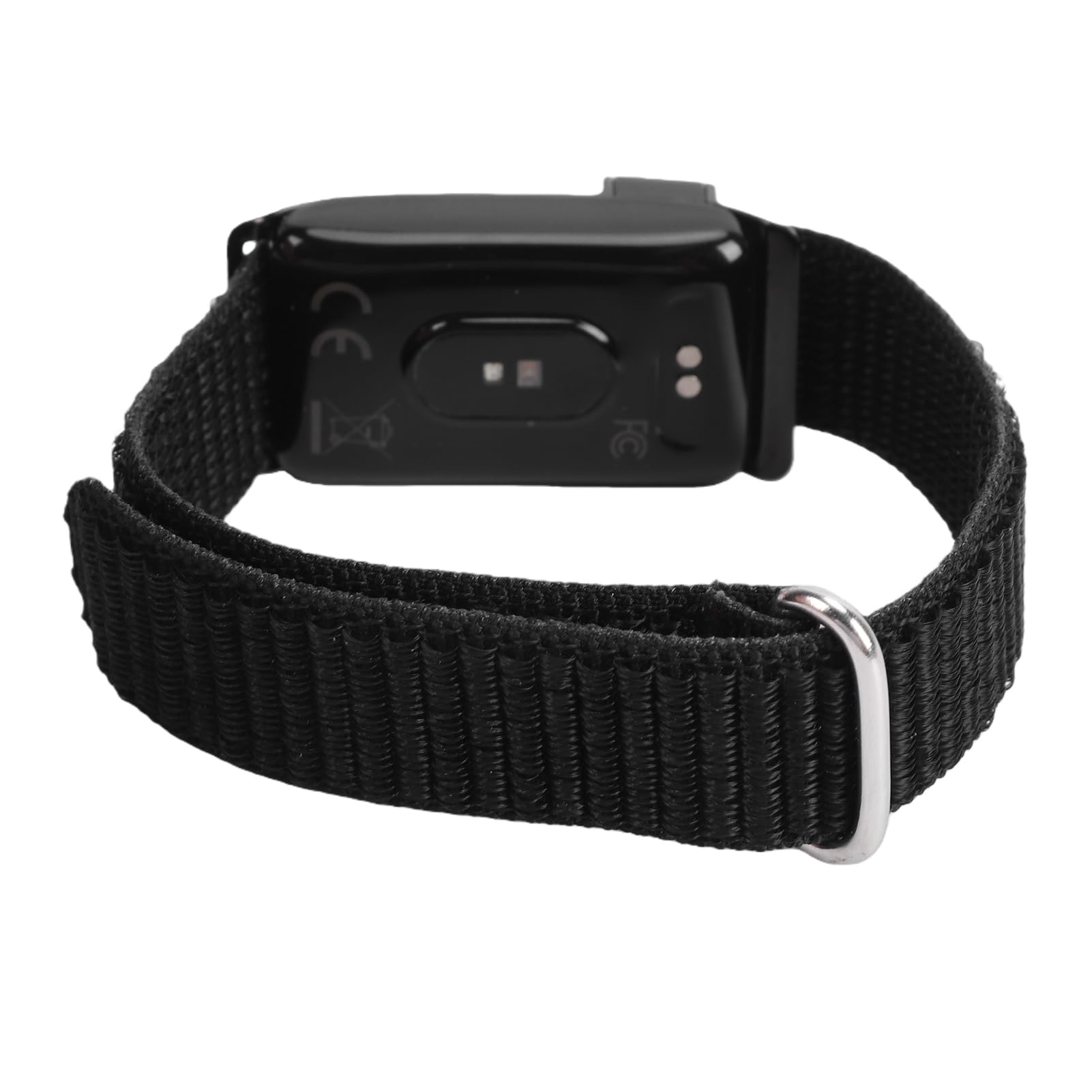 Fitness-Tracker, Intelligentes Armband mit Gesundheitsüberwachung für Alle Altersgruppen, Nylon, IP68 Wasserdicht (Black)