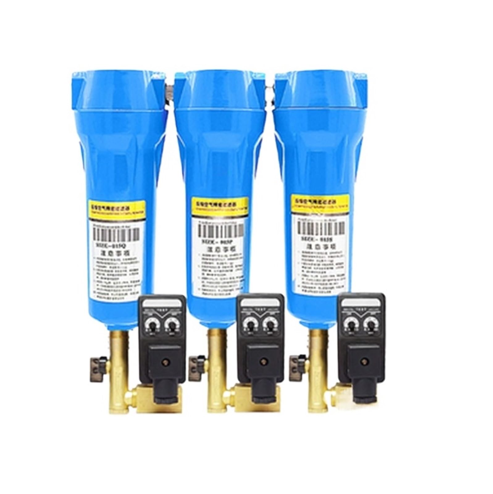 0P7BR328B Drain Valve Oil-Water Separator Filter Element QPSC 015/024/032/060 air Compressor Accessories Precision Dryer(AC 110V,015QPS Drain Valve)