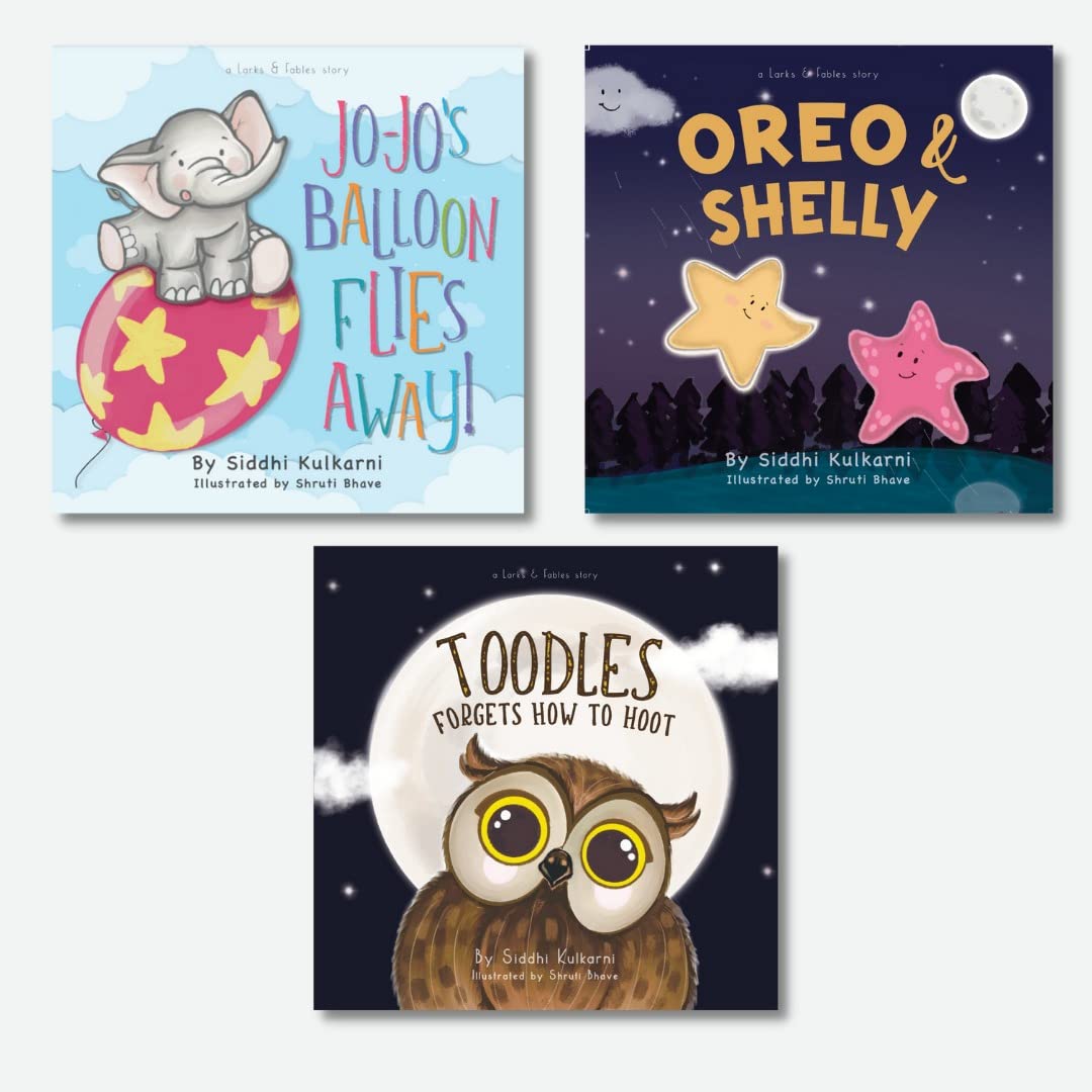 READING TIME - ENGAGING PICTURE STORY BOOKS SET WITH STICKERS | Jo-Jo's Balloon Flies Away! | Toodles Forgets How to Hoot | Oreo & Shelly |