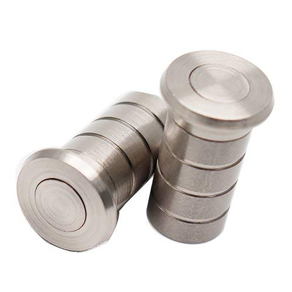 BTMB Copper Threshold Dust Proof Strike 25mm/0.98" Diameter (Thread Contour) 1 Pair