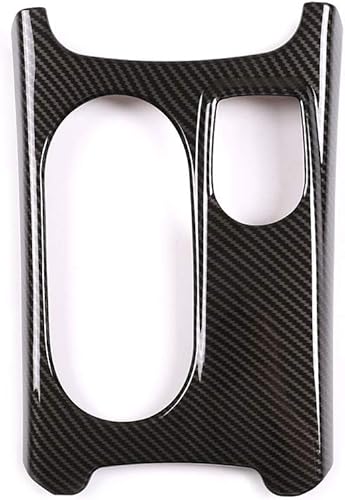 Miniatura 5 de YIWANG - Cubierta para soporte de vaso cromado ABS para Mercedes Benz AGLACLA Clase C117 W117 W176 X156 2012-2020 Accesorios (fibra de carbono)