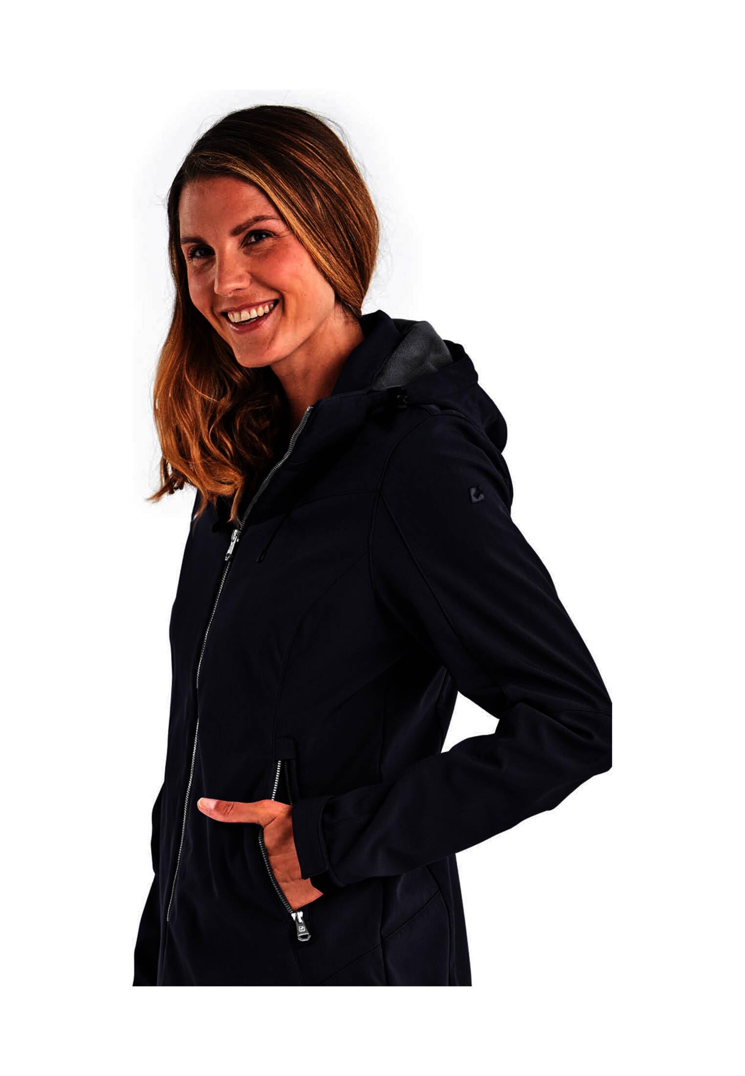 Killtec Damen Softshelljacke Veste softshell/veste d'extérieur avec capuche amovible Femme