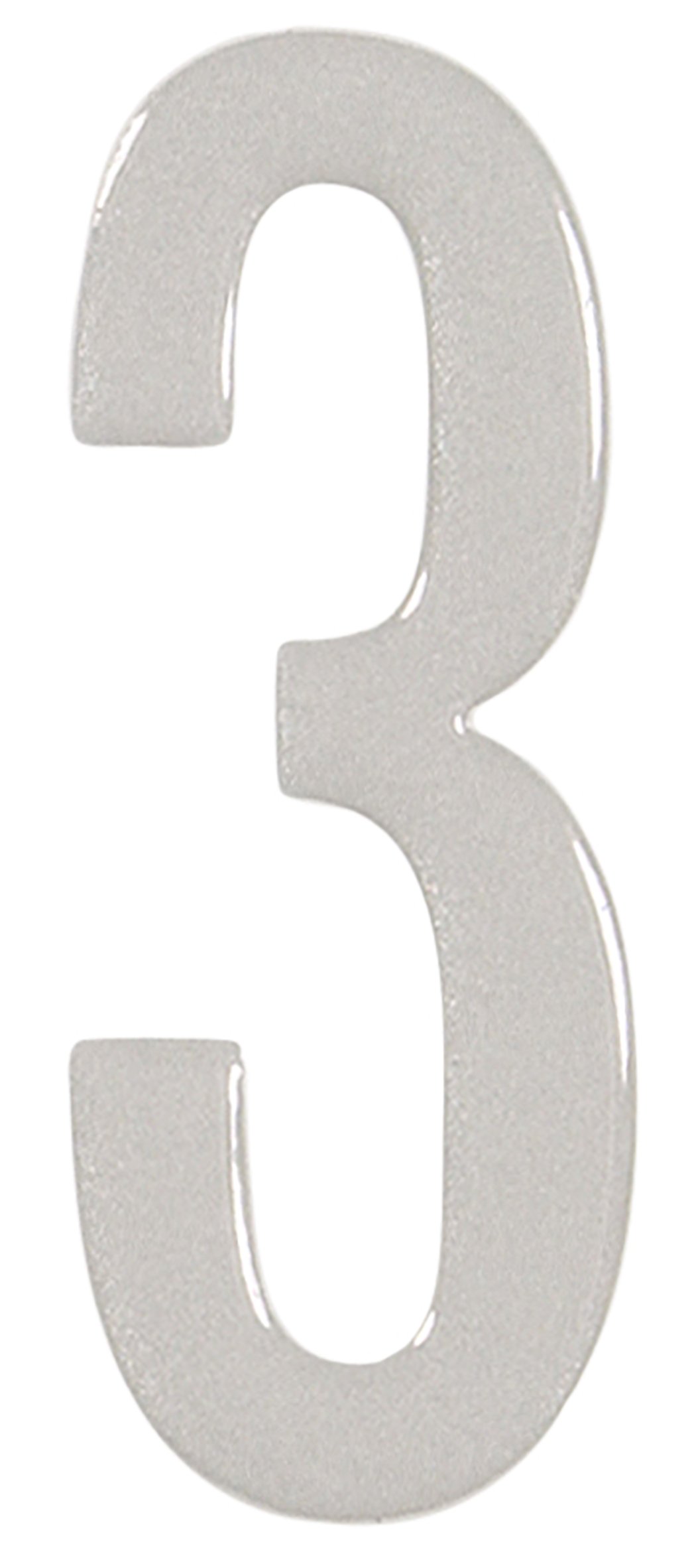 Hillman 848951 Distinctions Stick-On Reflective Number, 3