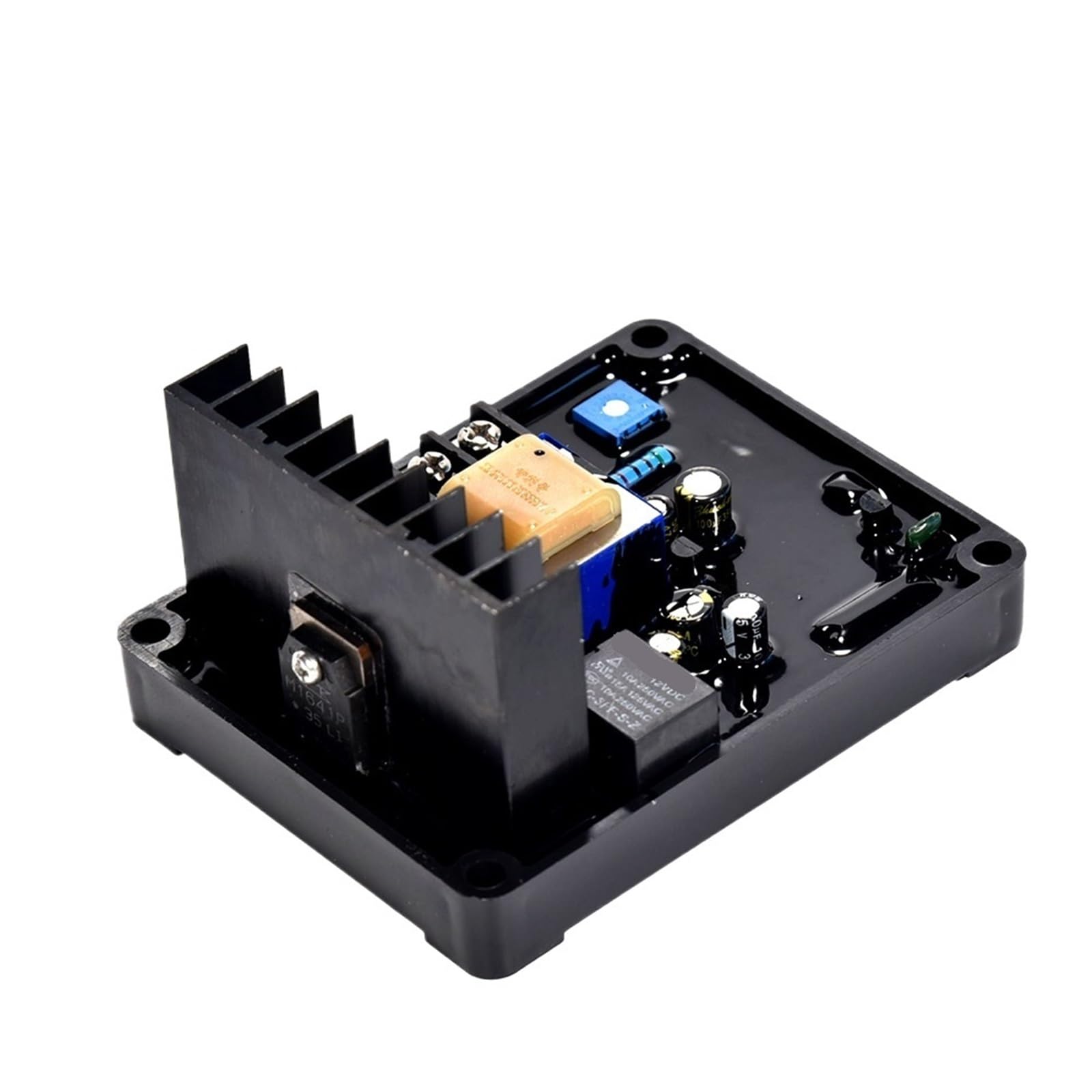 CSKWLLNBC 1pcs GB160 GB170 380V 220V 30KW Generator Stabilizer AVR Automatic Voltage Regulator Brushed Diesel Current Adjustable(1 phase 220V GB160)