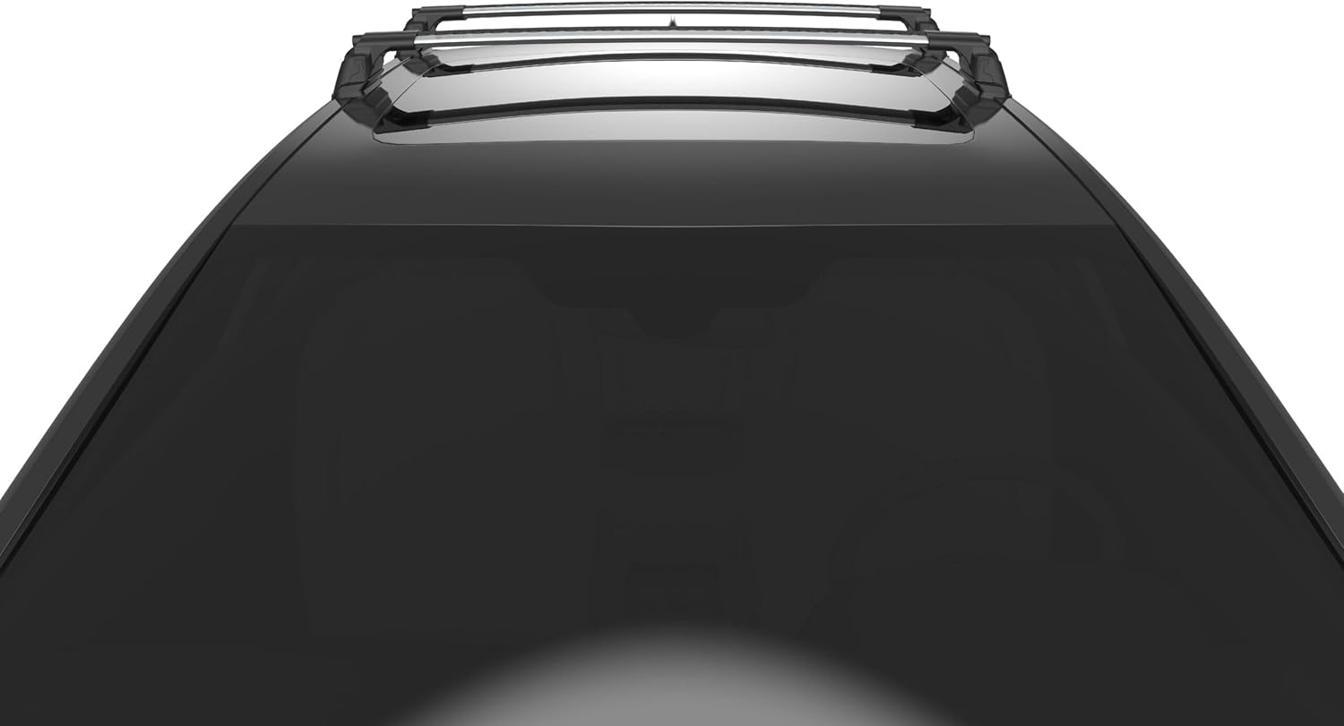 TURTLE Compatible with BMW 3-Series (E92) 2006-2013 Air3 roof Rack | Silver