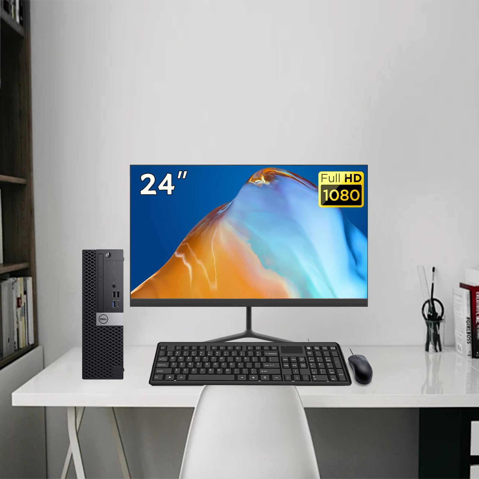 Dell Optiplex 7050 SFF PC Desktop Computer, 24