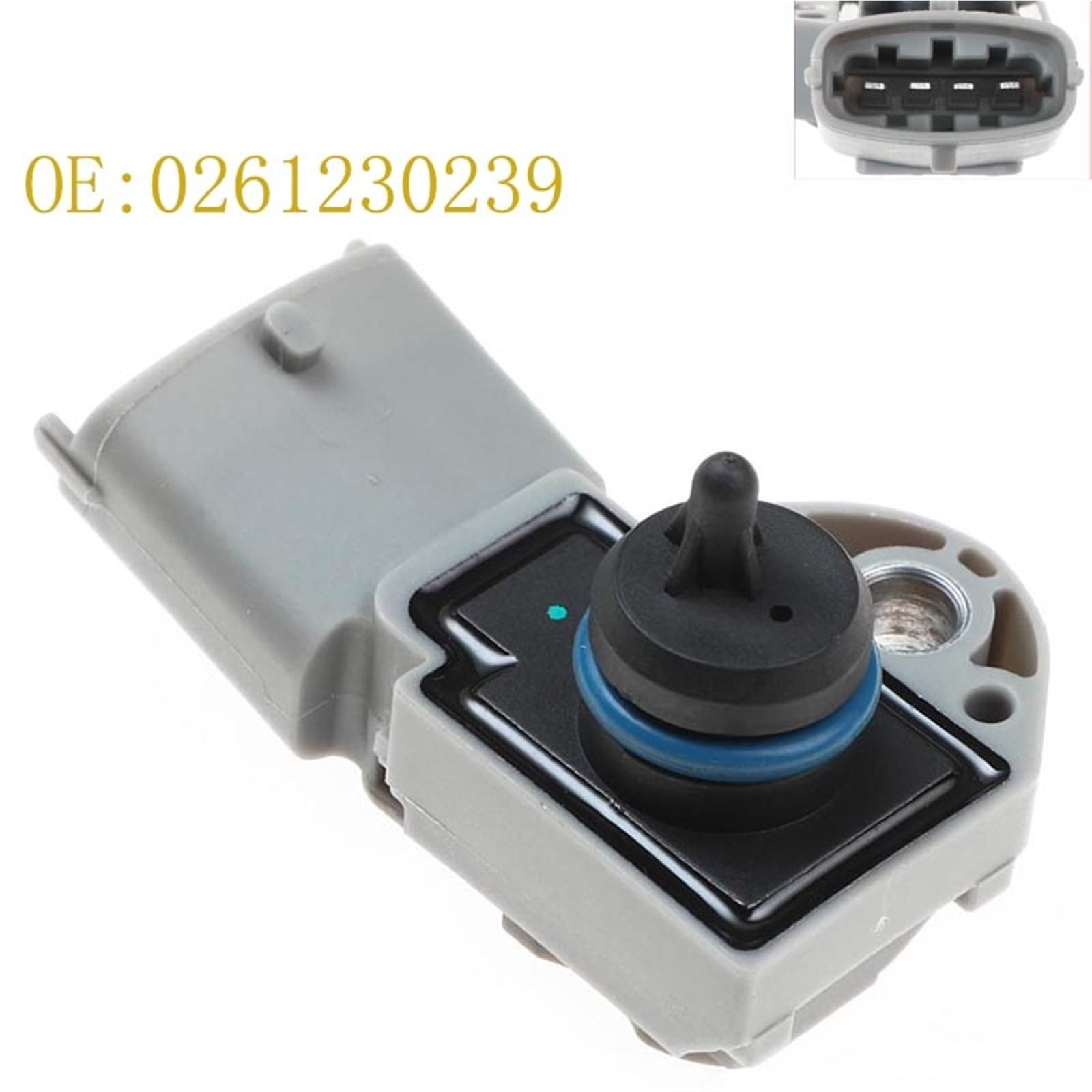 Sensor De Presión De Admisión 0261230239 Sensor de presión absoluta del colector admisión MAP 31251447 LR015294 Reparación