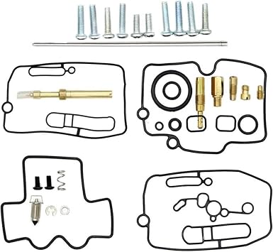 1 Set Motorcycle Carburetor Carb Rebuild Repair Kits Fit For Yamaha YZ250F YZ450F 2009 2008 2007 2006 2005 2004 2003
