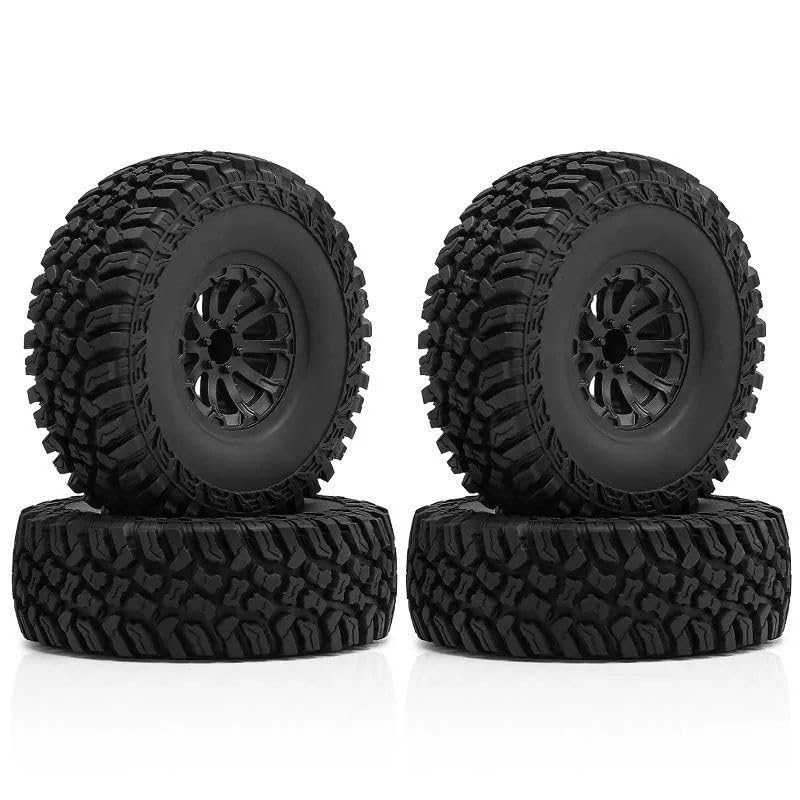 Gomma Pneumatici Roccia 119mm 4Pezzi per Traxxas‌ per TRX4 1/10