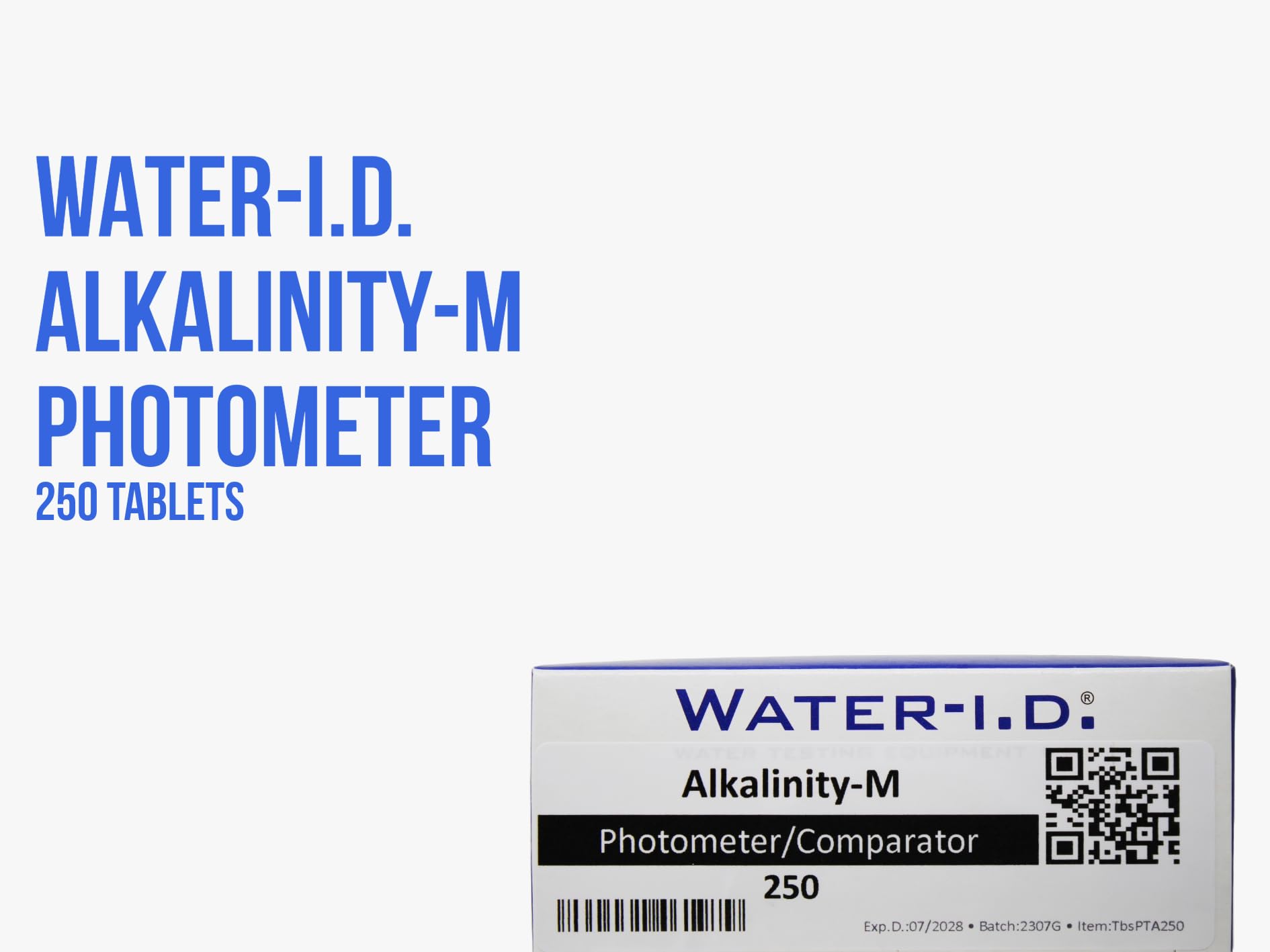 WATER-I.D. Alkalinity-M fotometro 250 compresse