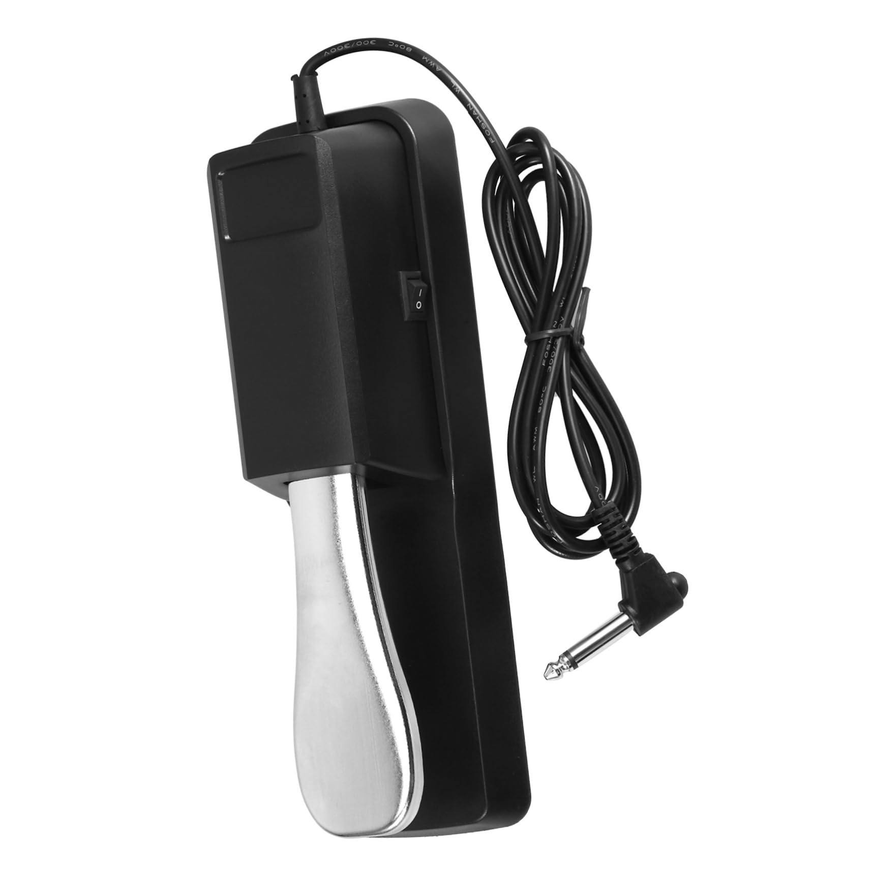 Levemolo Professional Piano Sustain Pedal Sturdy Foot Pedal Switch Flex Shaft for Keyboard