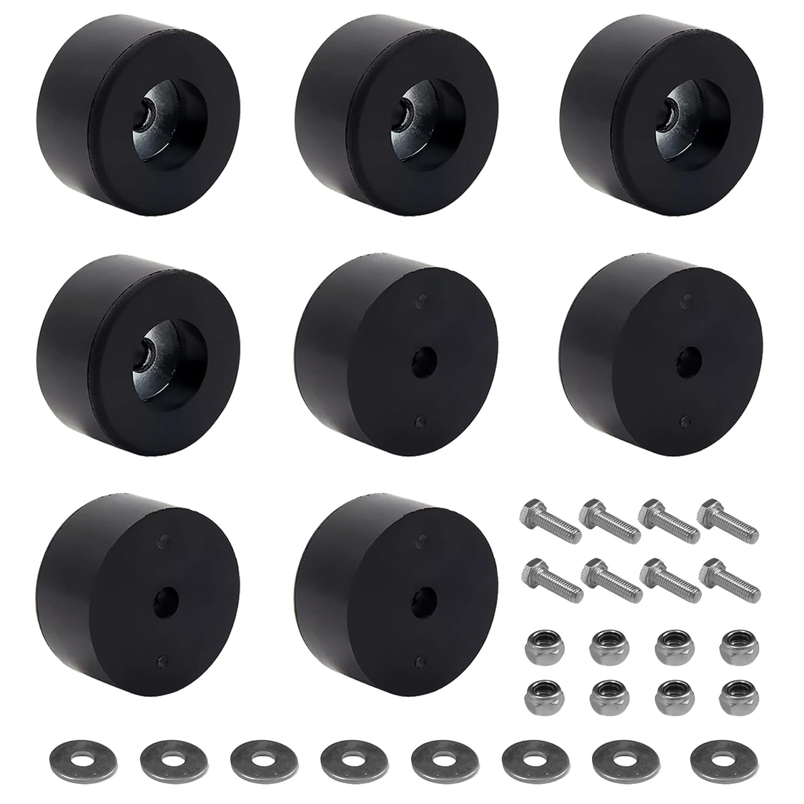 Anti Vibration Rubber Feet - Reduce Noise & Protect Equipment -9