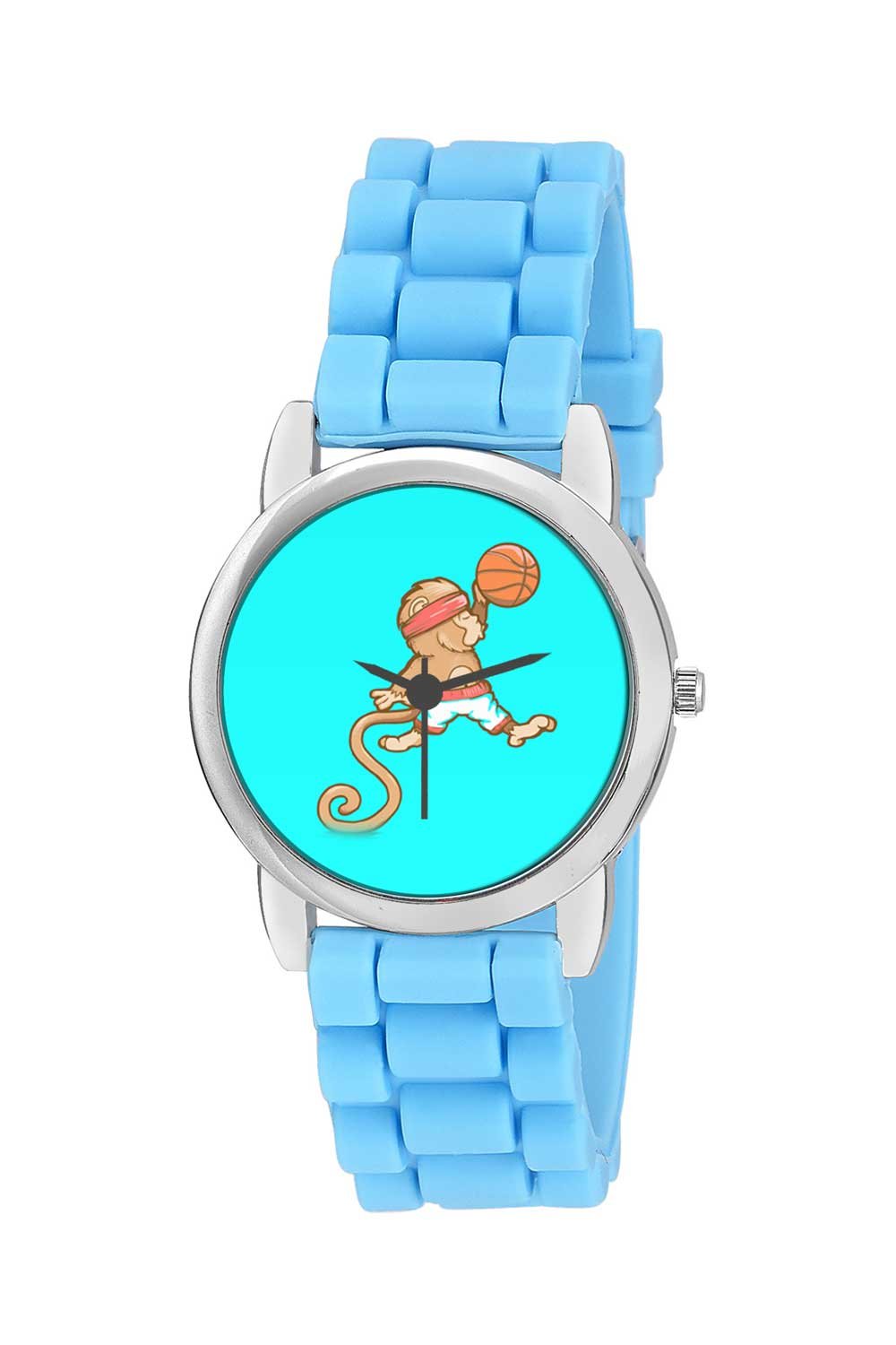 BIGOWL Rakhi Gifts for Kids Cool Monkey Playing Basketball Cute Illustration Analog Kids Watch - Best RakshaBandhan Rakhi Gifts for Boys/Girls (B01JWJ63TG) Amazon Price History, Amazon Price Tracker