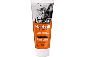 Nutri-Vet Hairball Paw Gel for Cats: A Must-Have for Feline Hairball Control