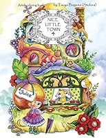 Algopix Similar Product 16 - Nice Little Town Adult Coloring Book