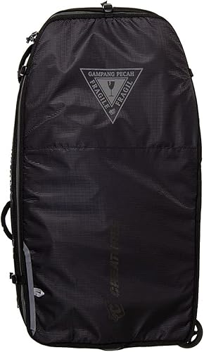 Creatures of Leisure Bodyboard Travel Day Use Quad Wheely 10MM Acolchado - Negro