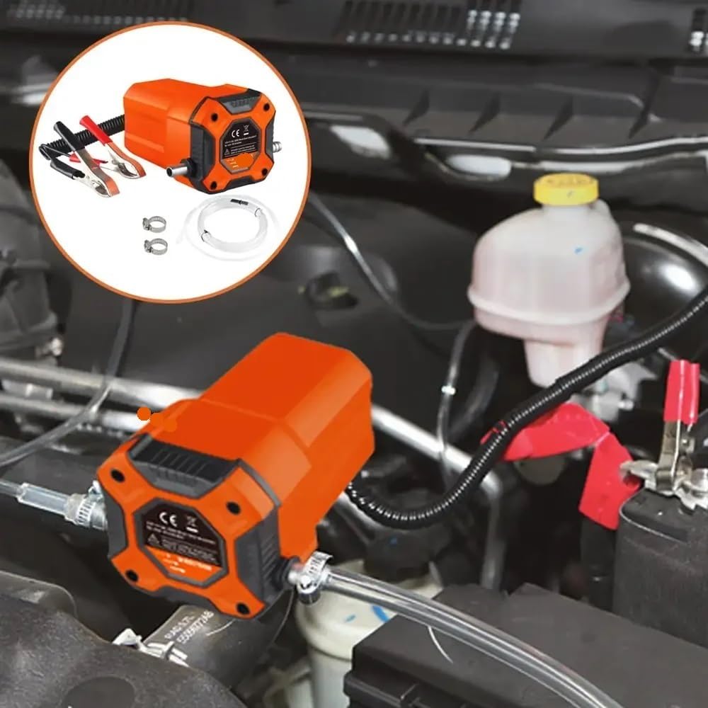 COMODO de succión de Aceite 60W 12V para Transferencia de Fluido del Motor de Barco Marino Compatible con el automóvil