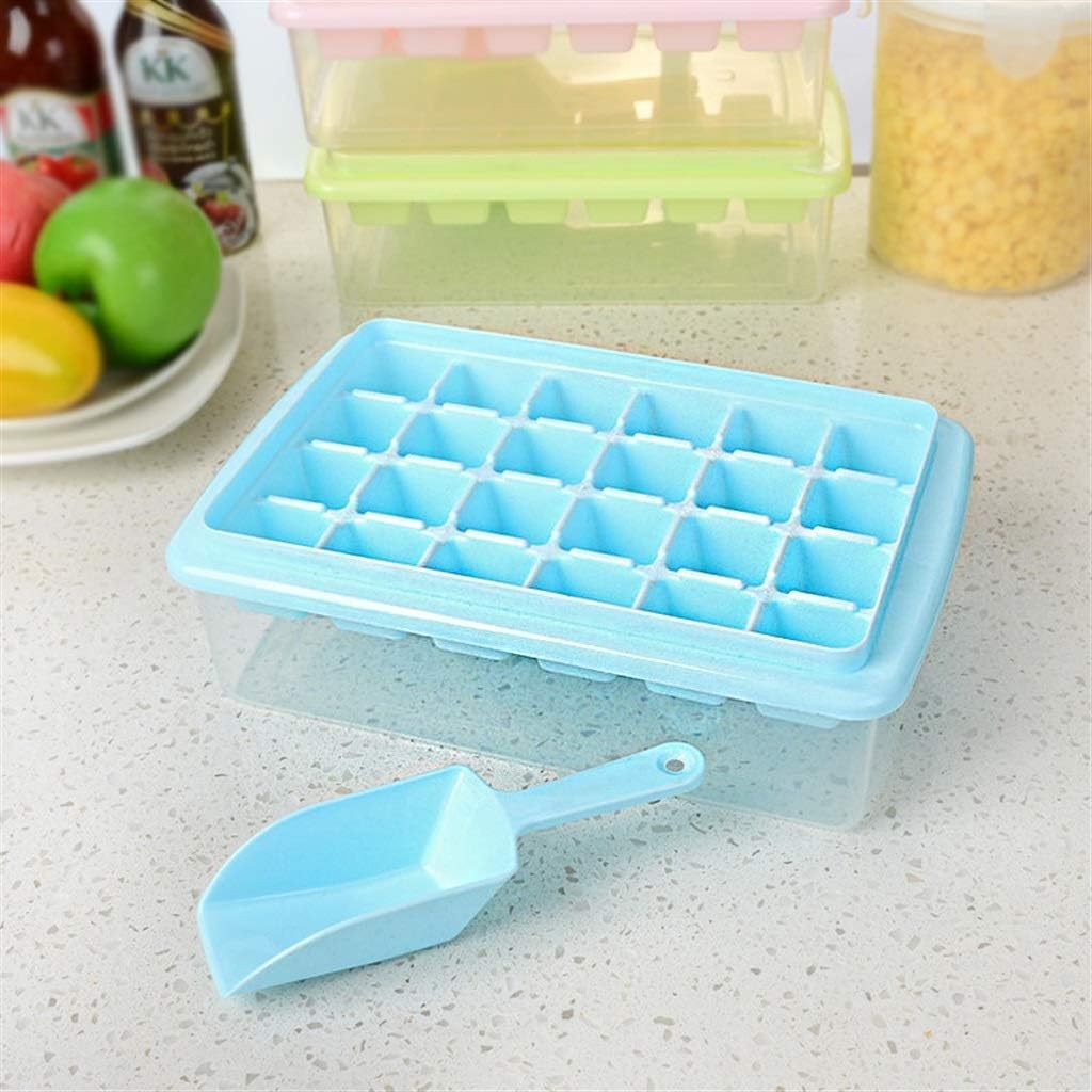 製氷皿 製氷器 製氷機 スタッカブル多機能クリエイティブアイストレーアイスキューブモールドホームメイドアイスキューブボックス 取り出