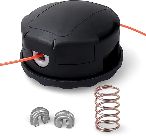 SRM 225 Cabezal de recortadora de velocidad de alimentación 400 W Spring Eyelet Sleeve para Echo Weed Eater Head PAS 225 SRM-225 SRM-210 SRM 230 SRM