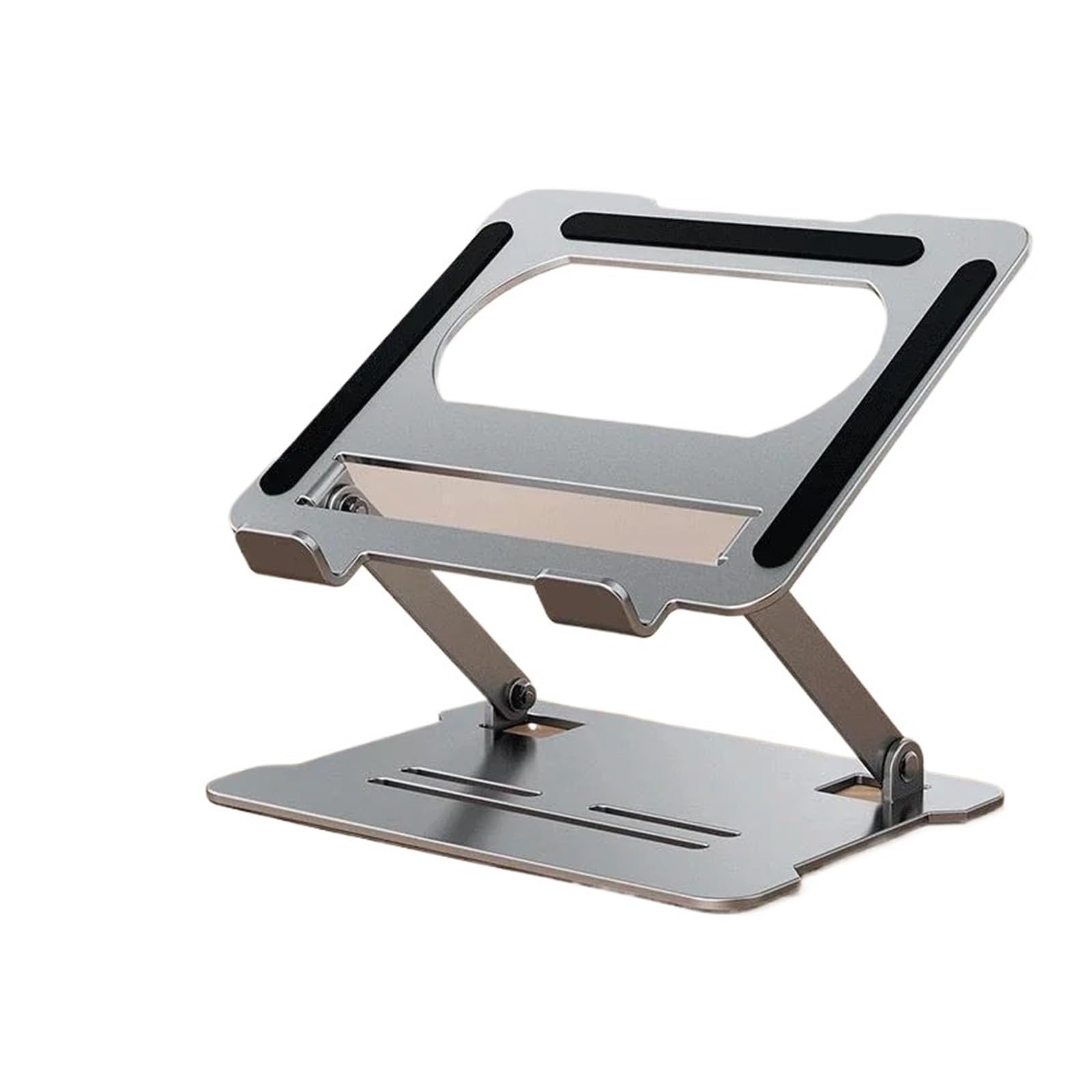 Support ordinateur portable pliable stable contre le mal de dos au bureau