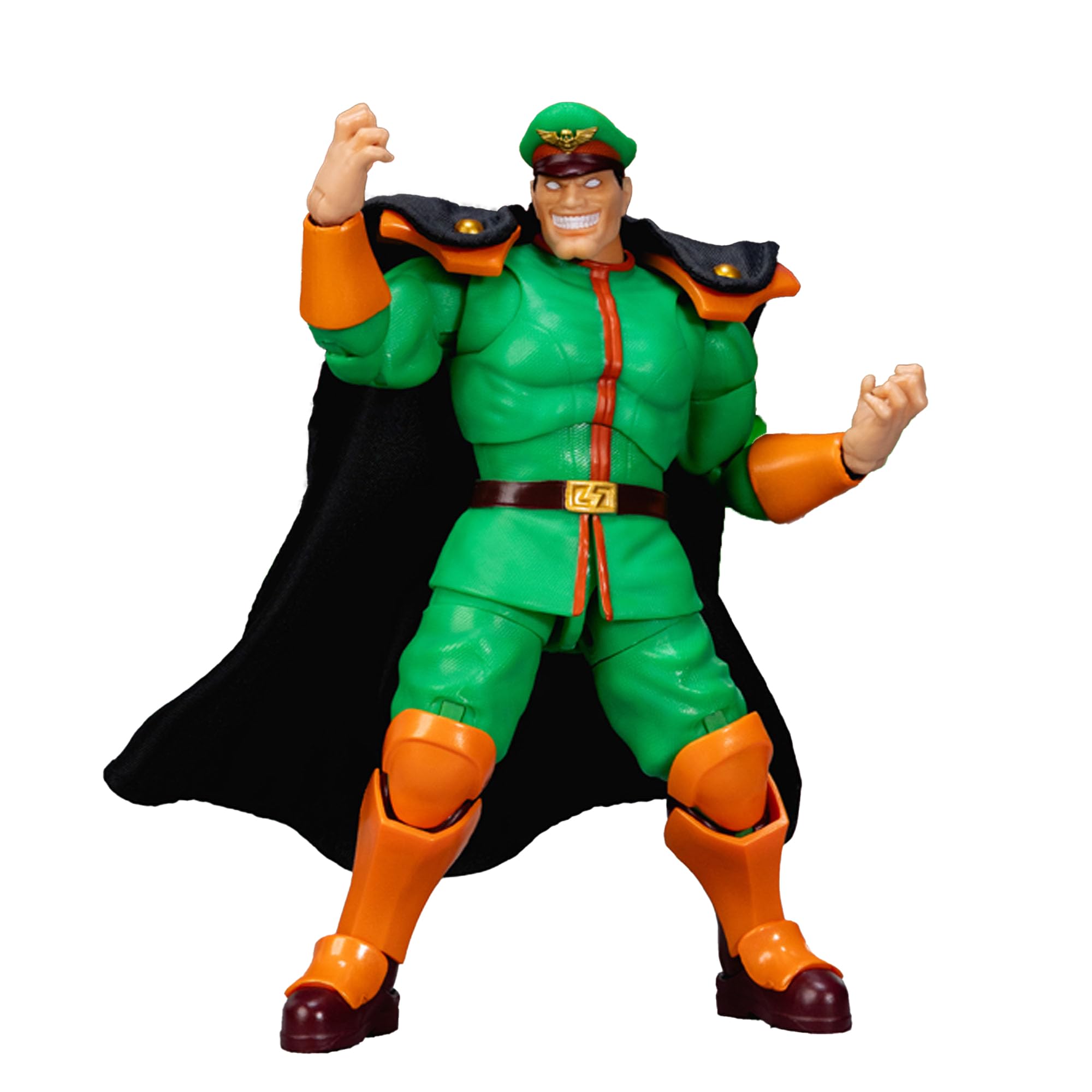 Jada Street Fighter II Bison Player 2 Deluxe, Limited Edition Next Level, Maßstab 1:12, 17 cm, austauschbares Zubehör, offizielles Lizenzprodukt (9336691314R00)