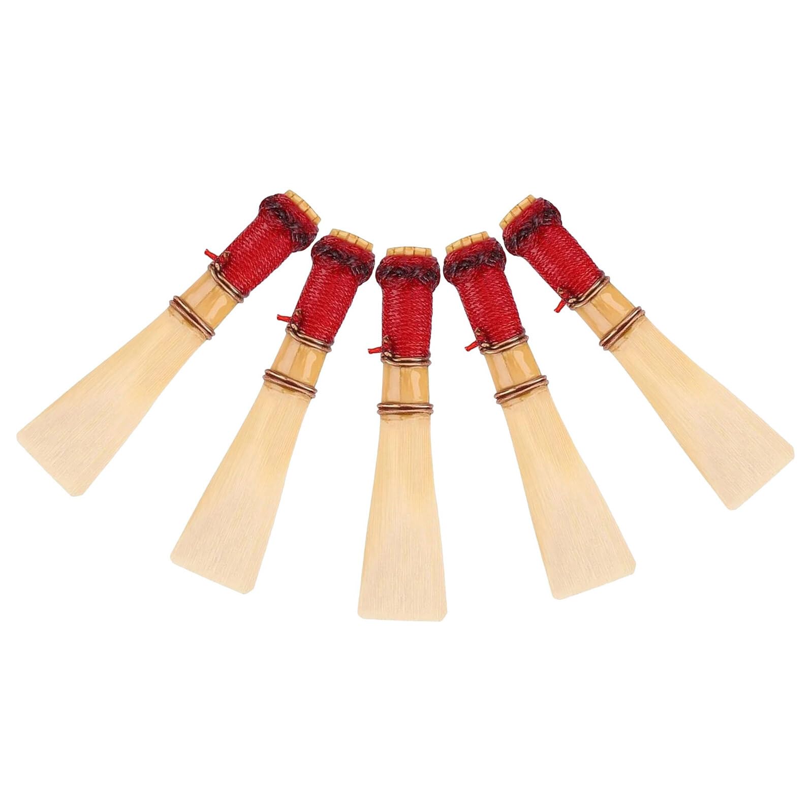 ULTECHNOVO 5 pezzi Ance Bassoon Naturali Medie per Strumenti Fiato Ricambio Resistente e Portatile per Principianti e Professionisti Orchestra