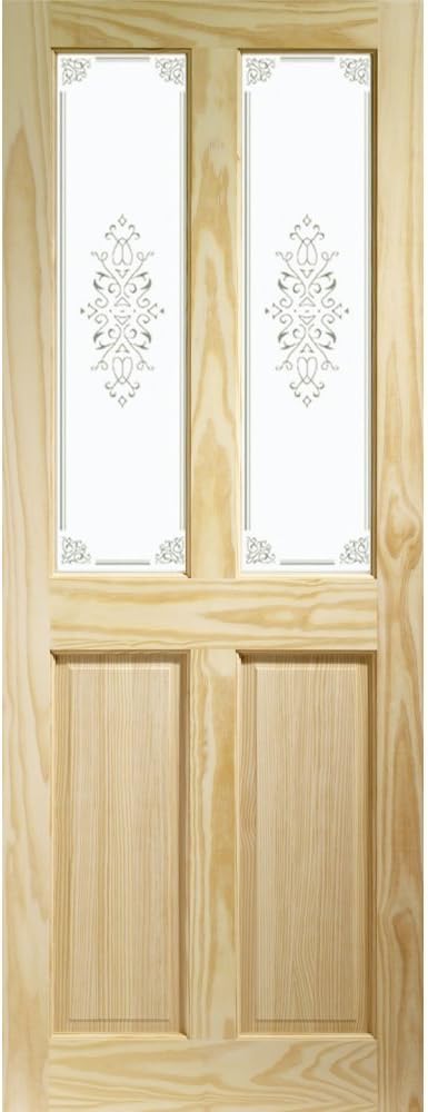 XL Joinery Internal Clear Pine Victorian Bi-Fold with Campion Glass Door