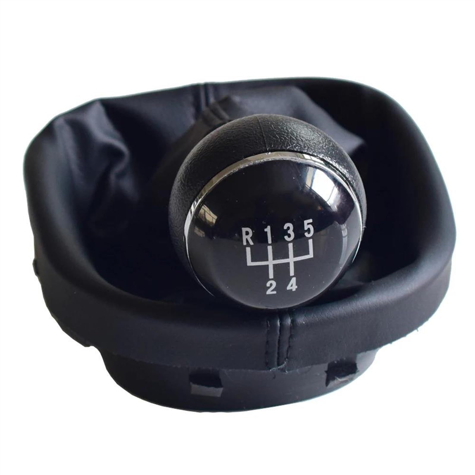 Cavinbdz 5 Speed For Vw For Touran 2003-2010 For Caddy Mk2 2004 2005 2006 2007 2008 2009 6 Speed Gear Shift Knob Gearstick Gaiter Boot(5 Speed)