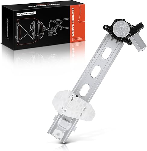 A-Premium Elevalunas eléctrico con conjunto de motor compatible con Honda Civic 2006 2007 2008 2009 2010 2011, lado delantero izquierdo del