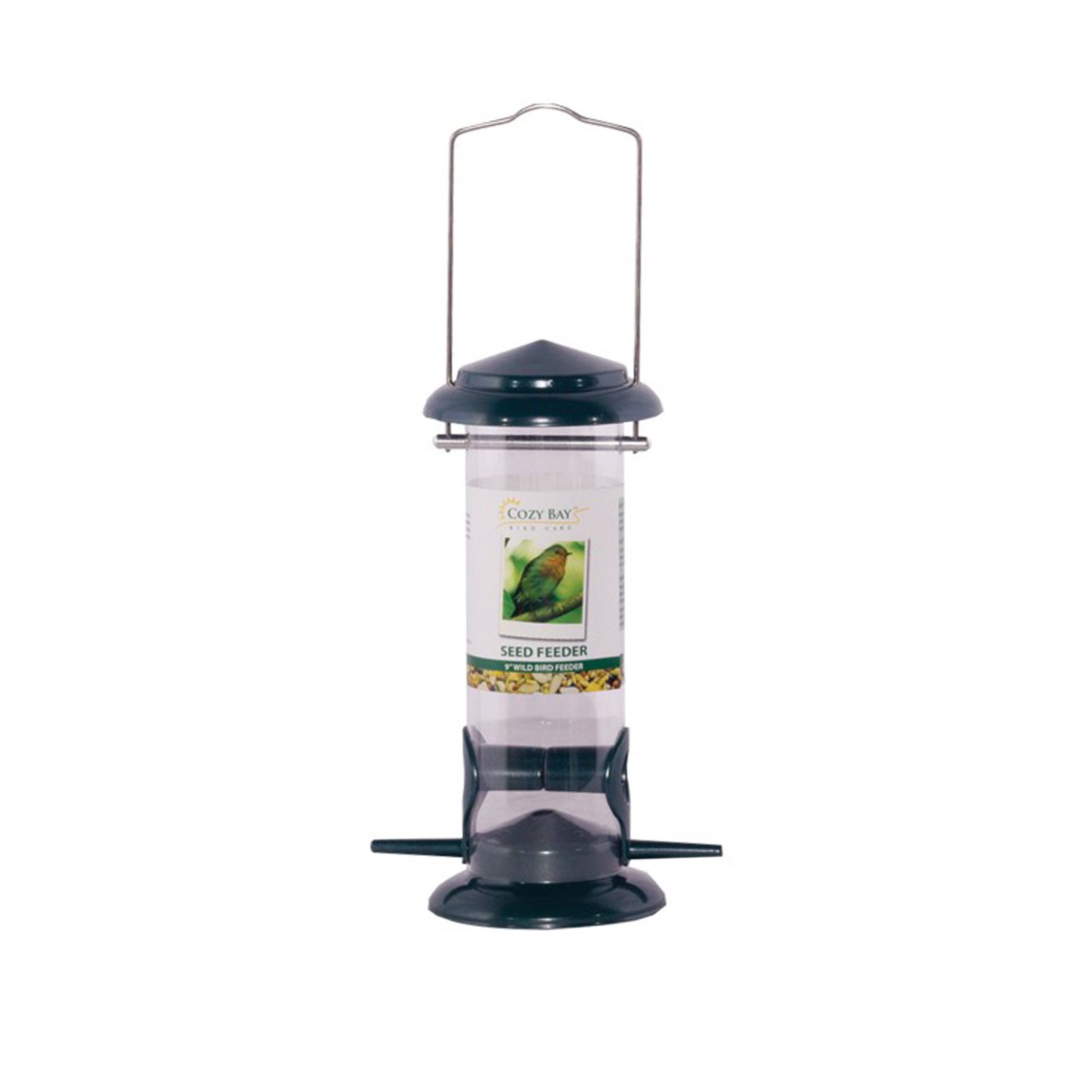 Cozy Bay 9-Inch Seed Hanging Garden Bird Feeder